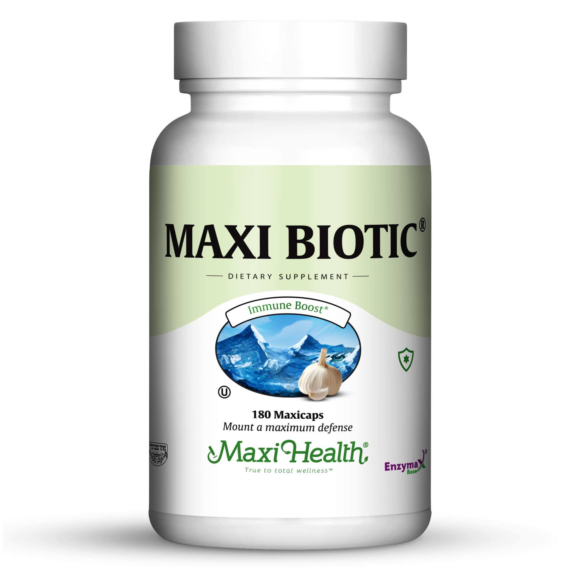 Maxi Health Maxi Biotic 450 Dietary Supplement - 180 Capsules