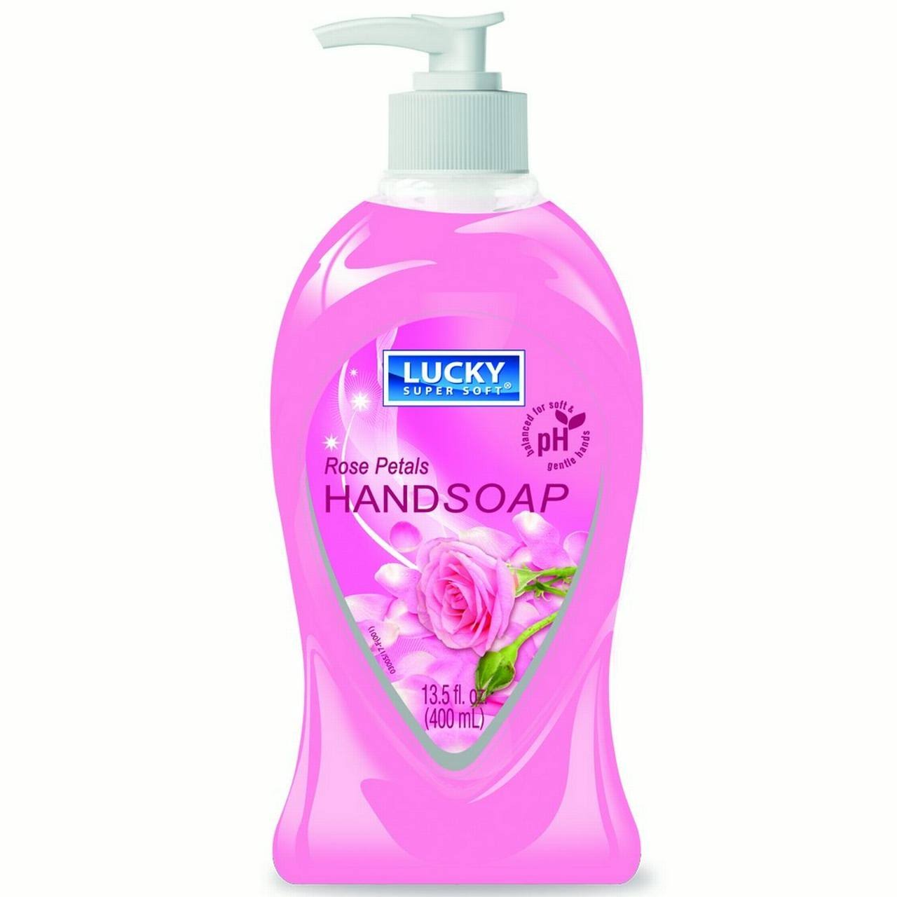 Lucky Liquid Hand Soap - Rose Petals, 15oz