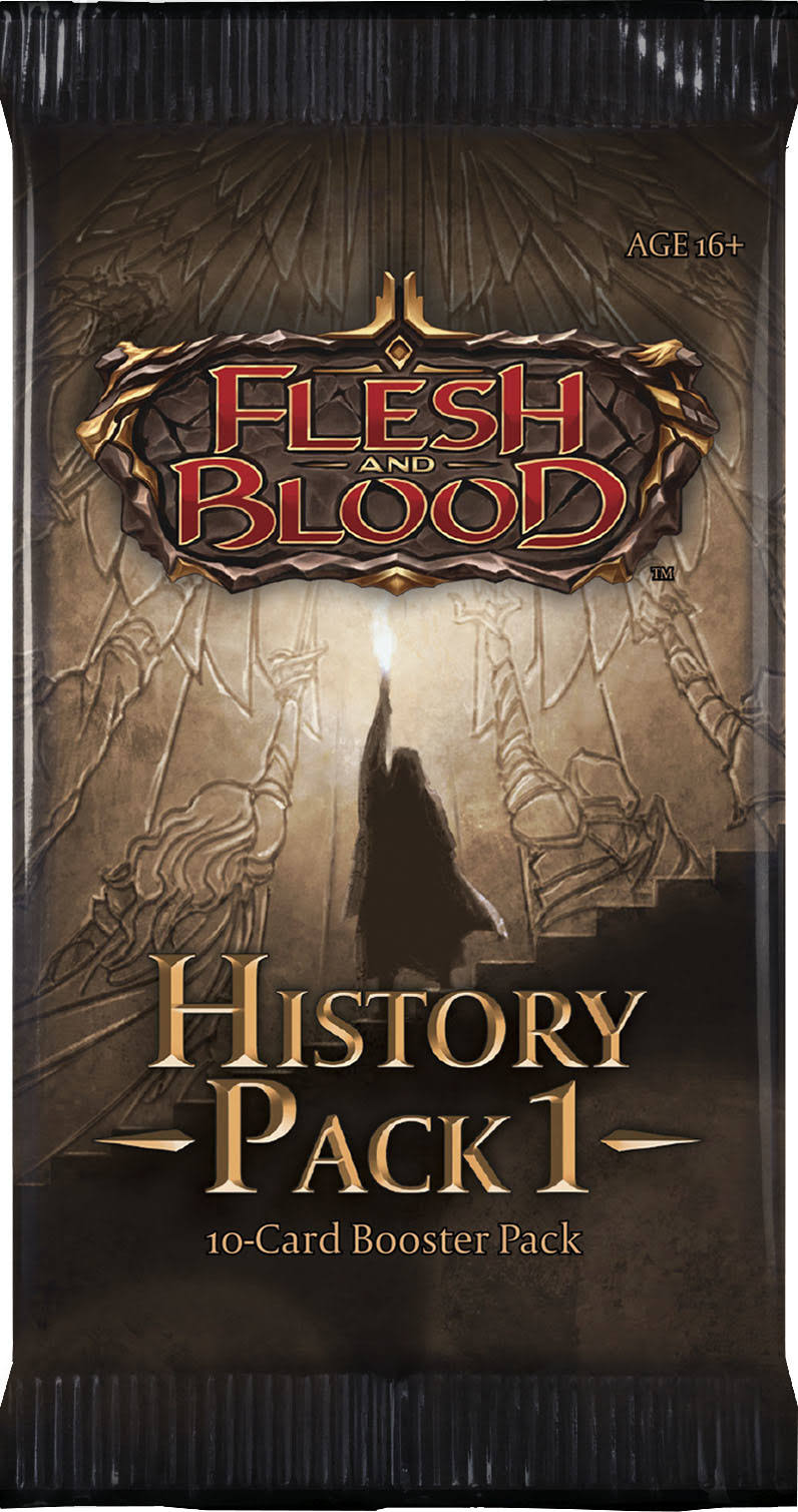 Flesh and Blood TCG History Pack 1 Booster Pack