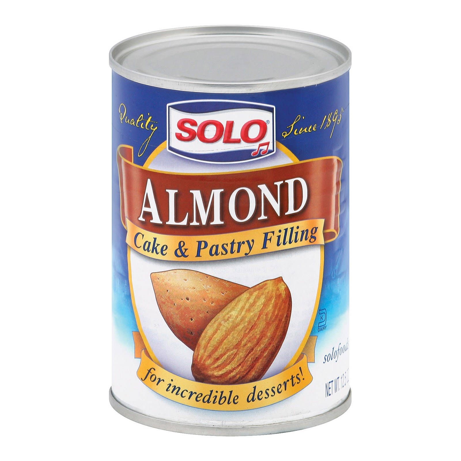 Solo Almond Cake and Pastry Filling - 12.5 oz