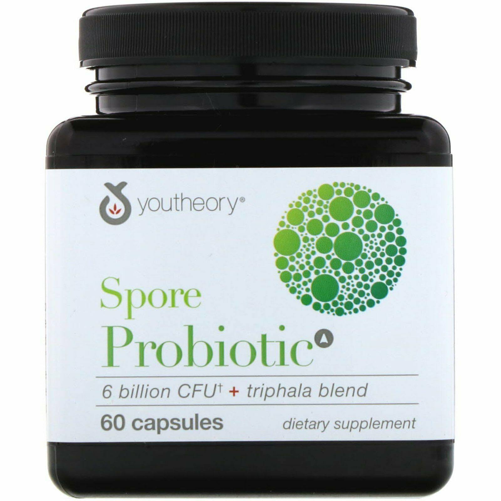Youtheory Spore Probiotic 6 Billion Cfu Dietary Supplement - 60ct