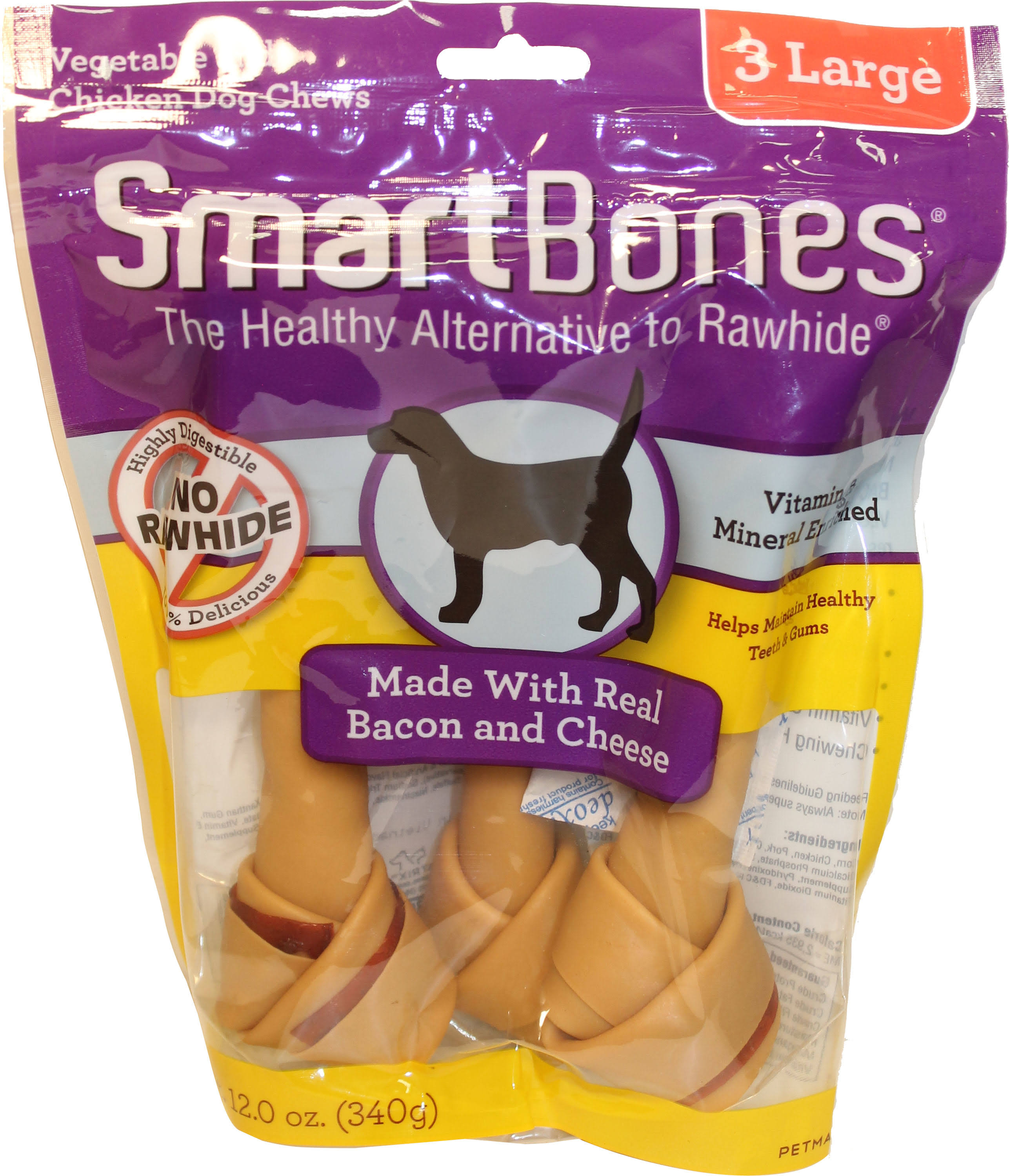 Smartbones Dog Chew - 4 Medium, Beef, 311g