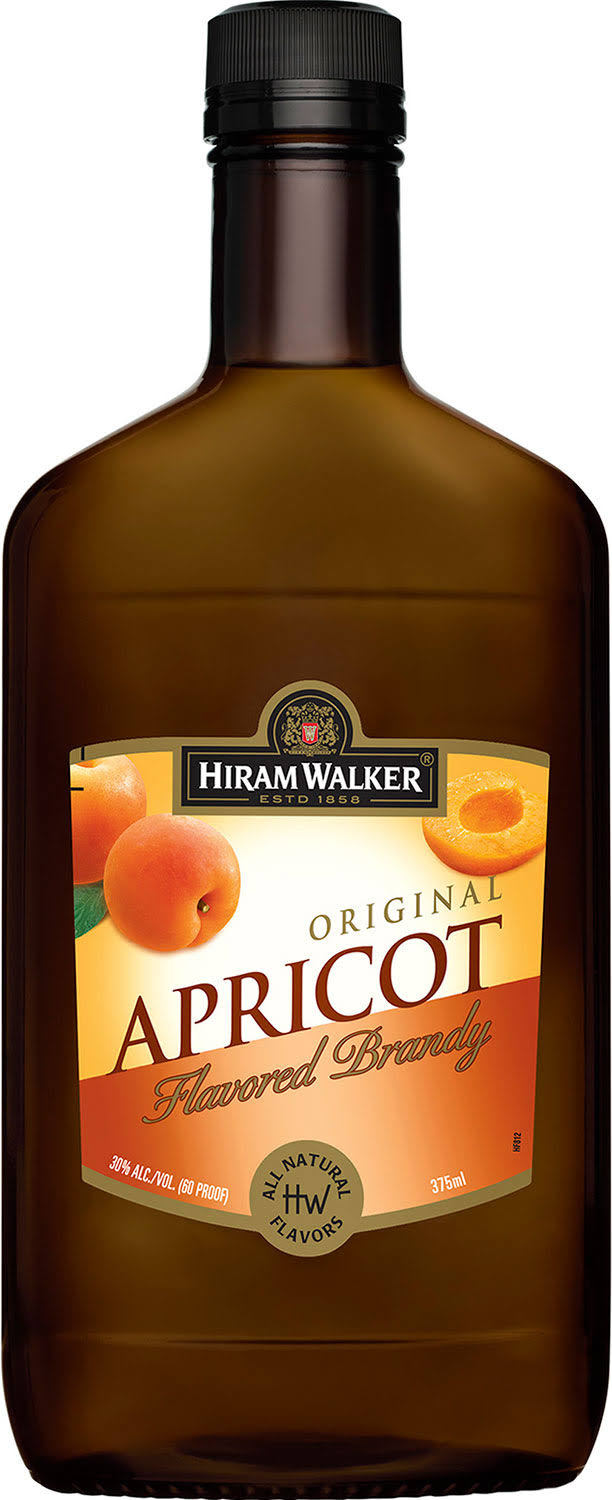 Hiram Walker Apricot Brandy - 375ml