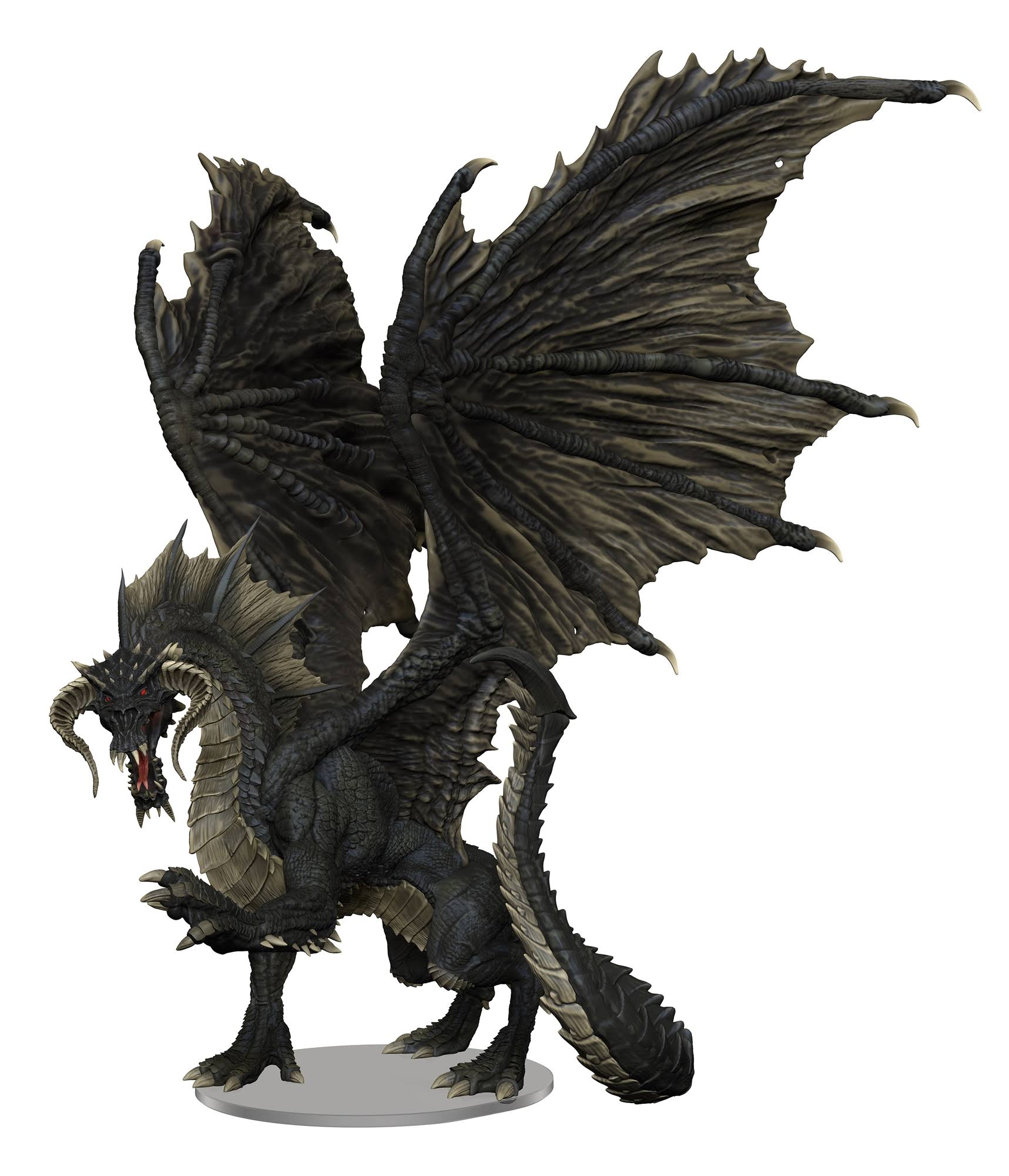 D&D Icons of The Realms: Adult Black Dragon Premium Figure