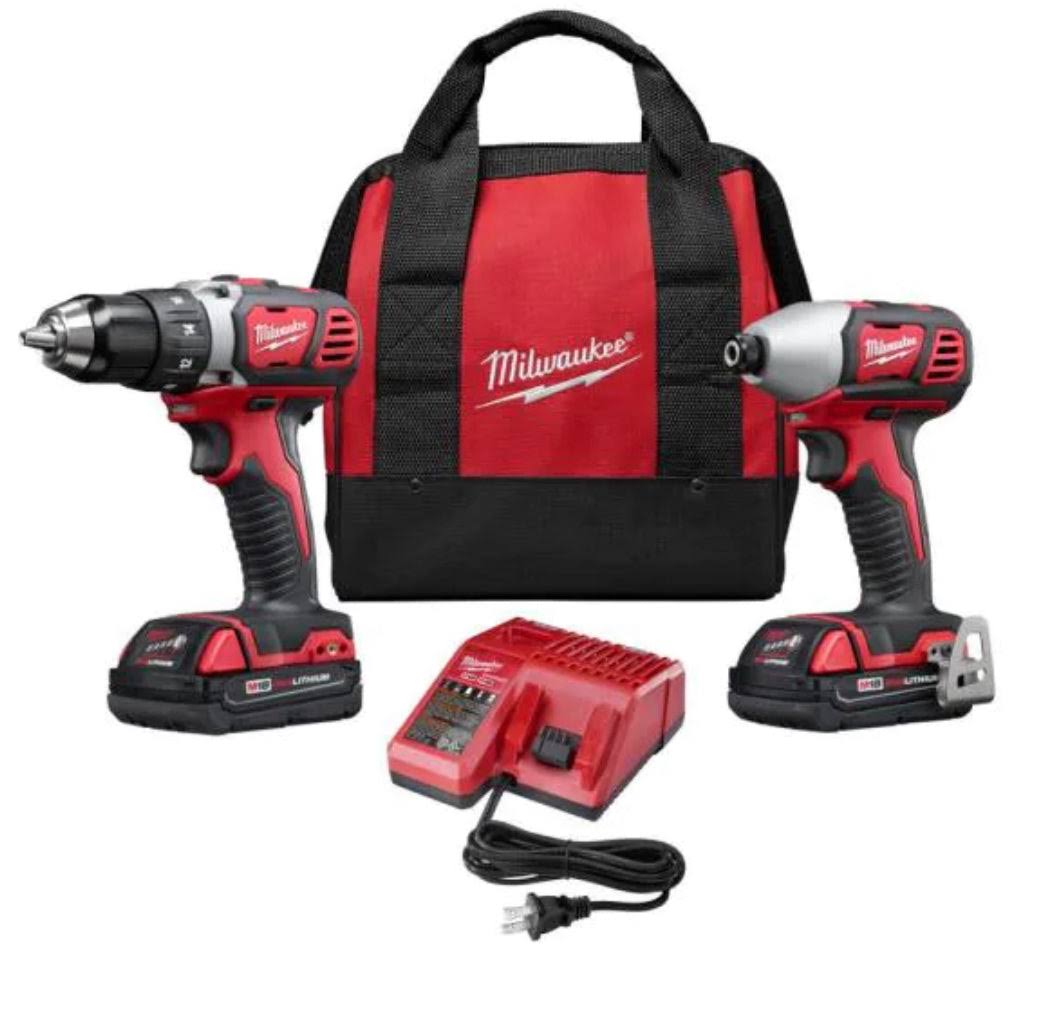 Milwaukee M18 Drill And Impact Driver Combo Kit