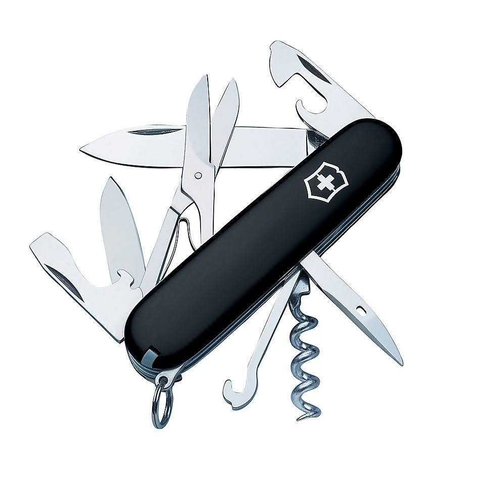 Victorinox Swiss Army Climber 14-Function Knife in Black