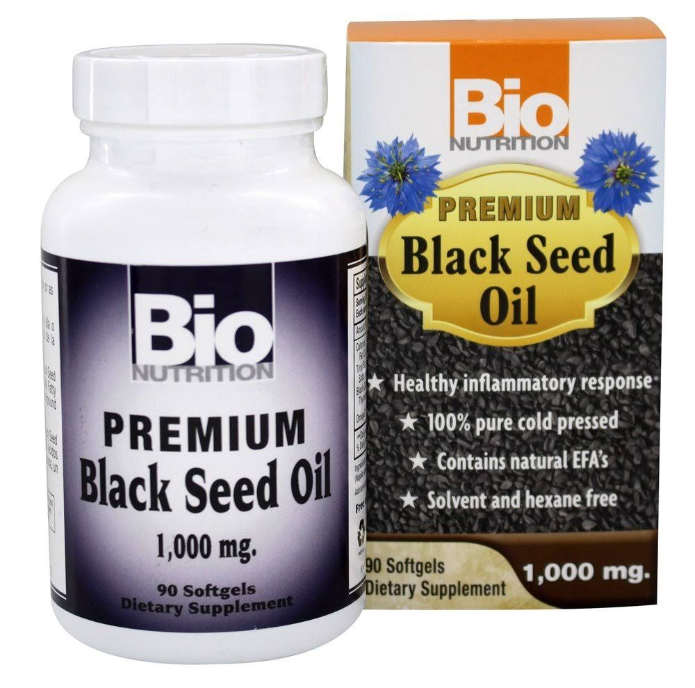 Bio Nutrition Black Seed Oil - 90ct, 1000mg