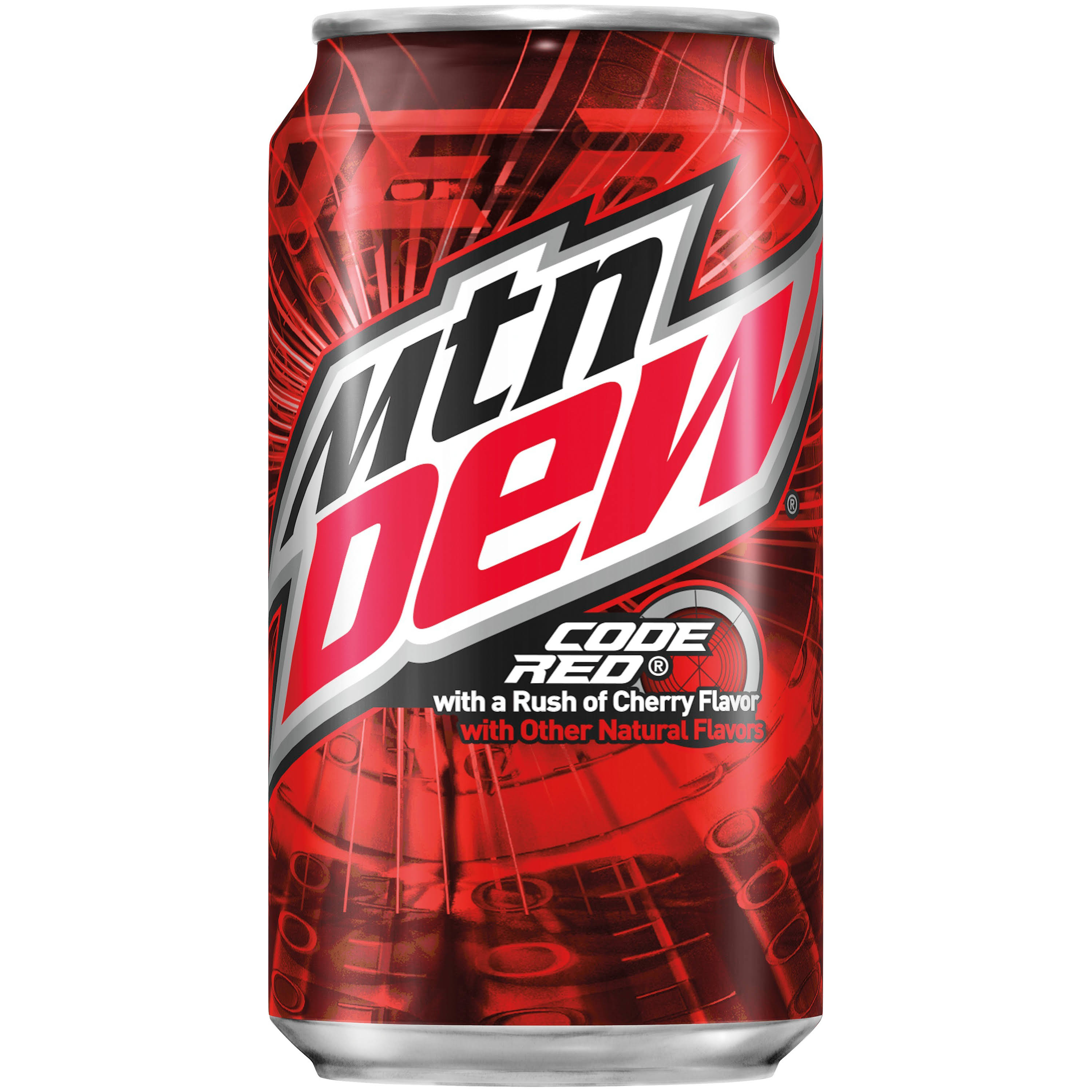 Mountain Dew Soda - Code Red, 12oz