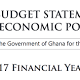 Full text: Ghana 2017 Budget Statement