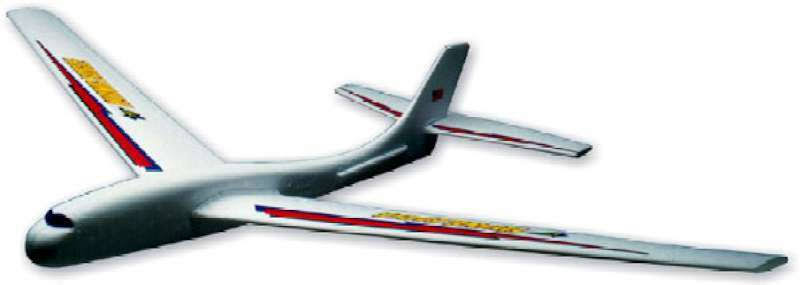 Guillows Flying Eagle Foam Glider - 48"