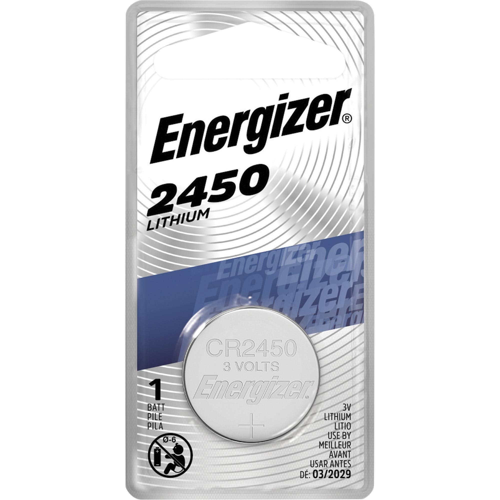 Energizer 2450 Lithium Battery - 3V