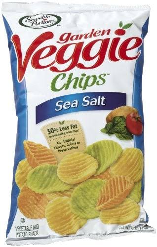 Sensible Portions Chip Veggie Sea Salt - 5 Oz