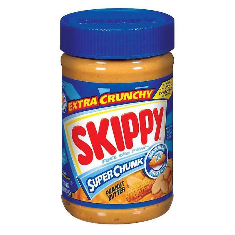 Skippy Peanut Butter - Super Chunk, 16.3oz