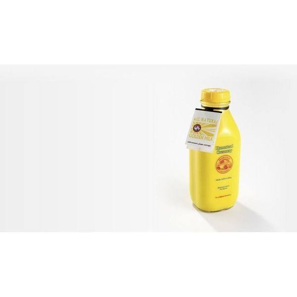 Homestead Creamer Inc. All Natural Golden Milk with Turmeric & Ginger - 1 qt