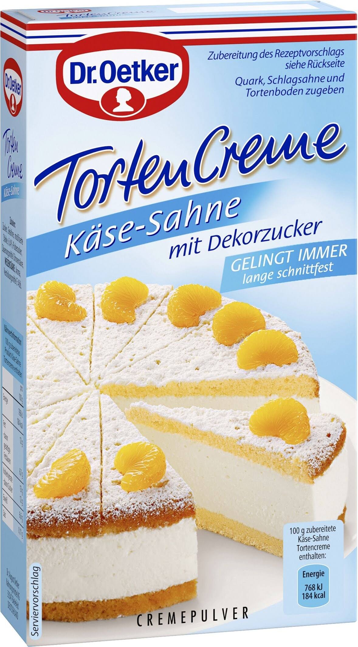 Dr. Oetker Cheese Cream Cake, 5.2 oz