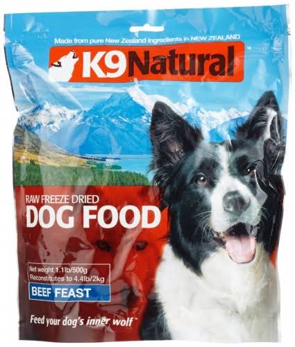 K9 Natural Beef Freeze Dried - 500g