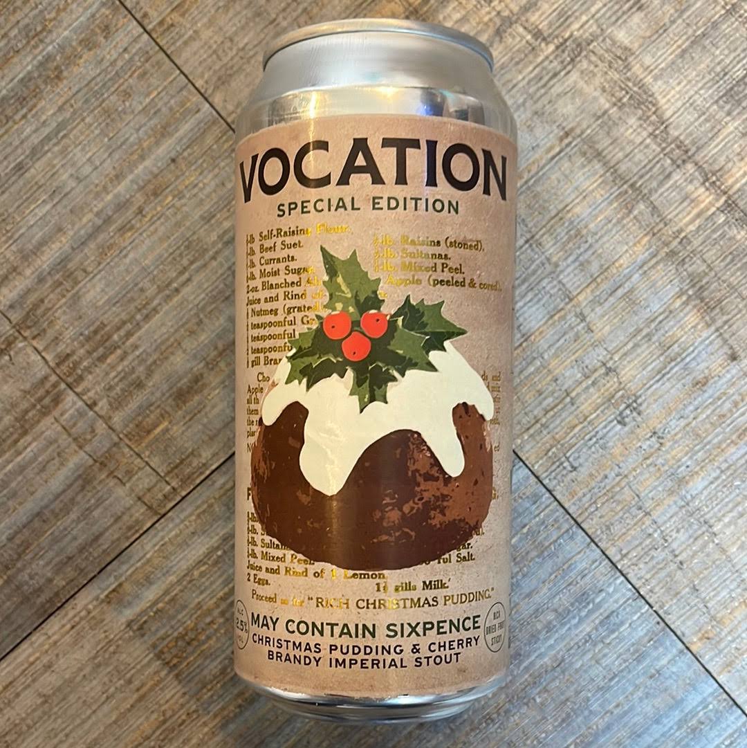 Vocation - May Contain Sixpence (Stout - Imperial/Double)