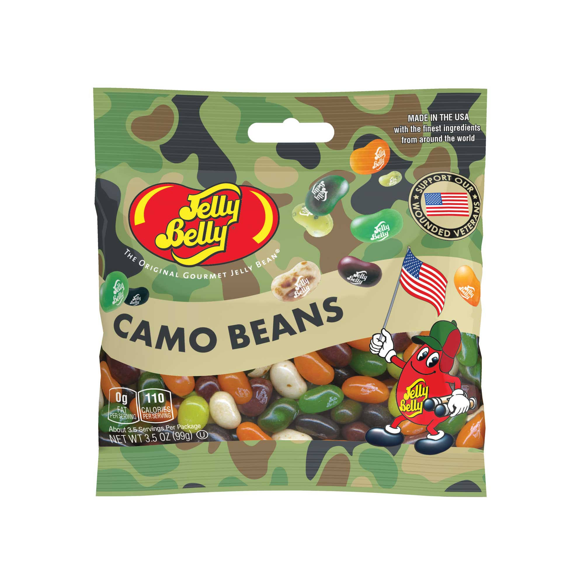Jelly Belly Camo Beans - 99g