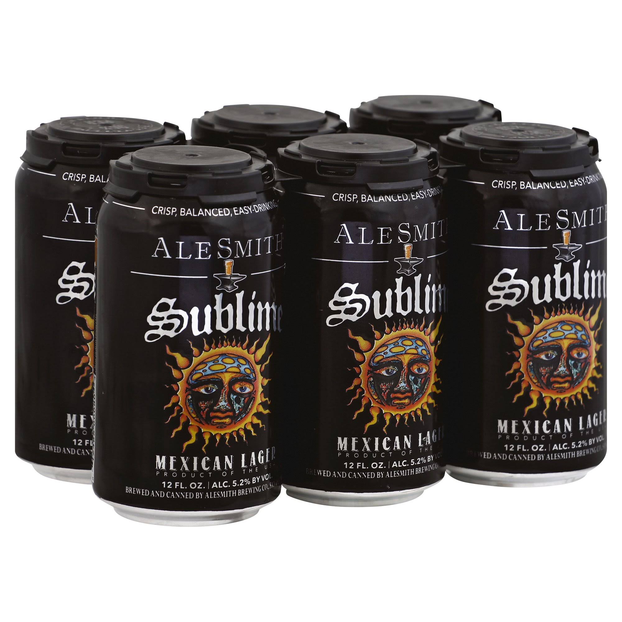 Alesmith Beer, Mexican Lager, Clasico - 6 pack, 12 fl oz can