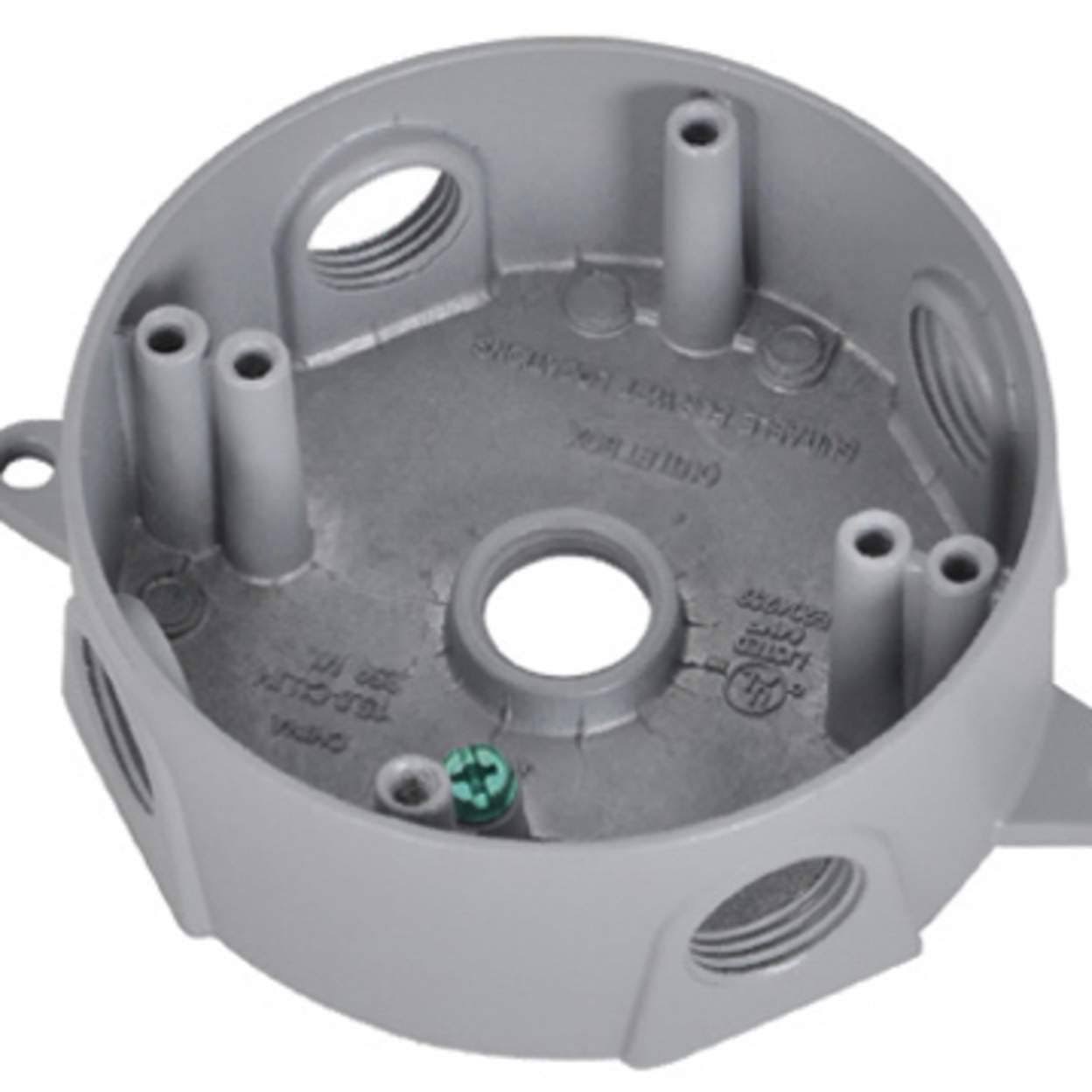 Master Electrician BRD-4X Round Outlet Box