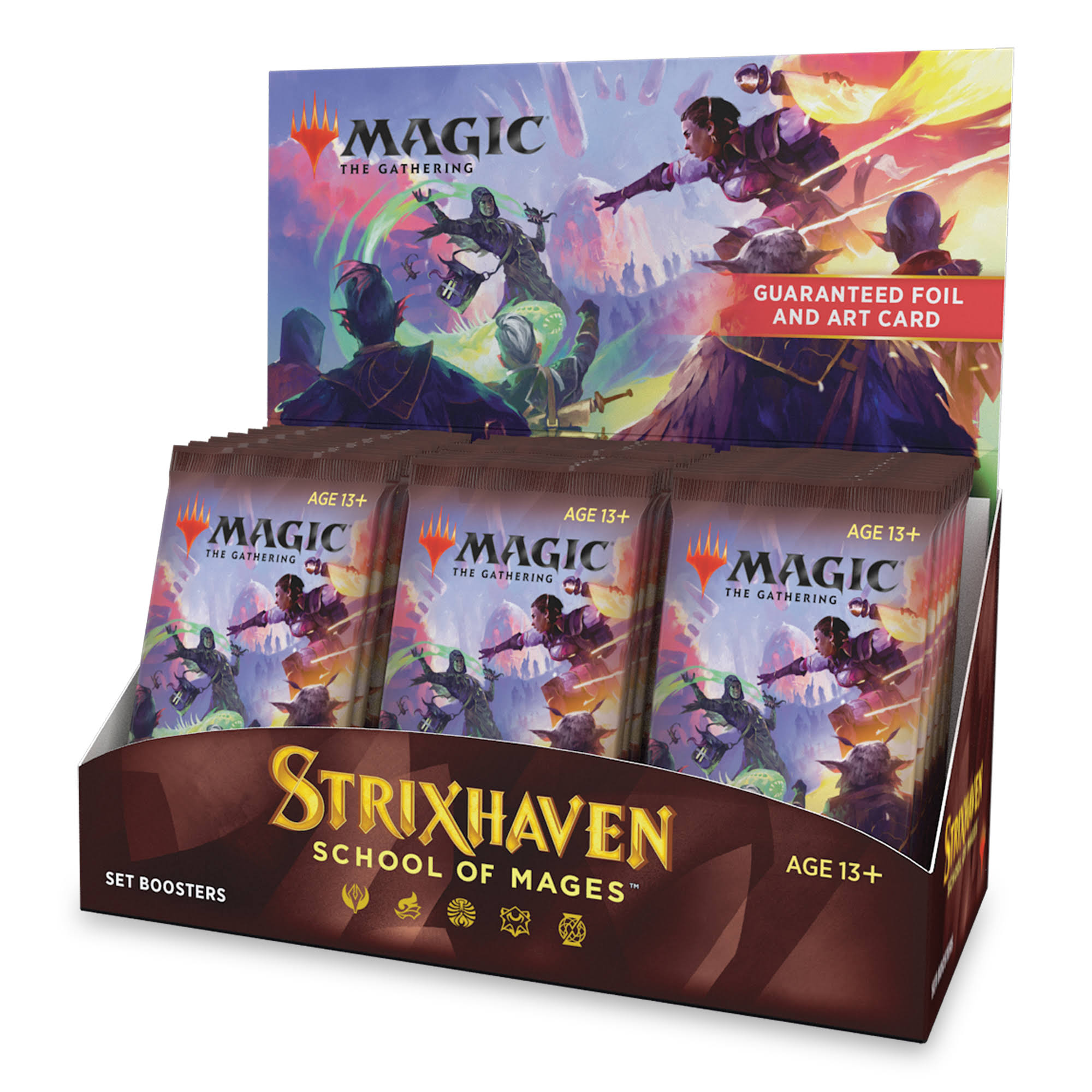 Magic The Gathering Set Booster Box - Strixhaven: School of Mages