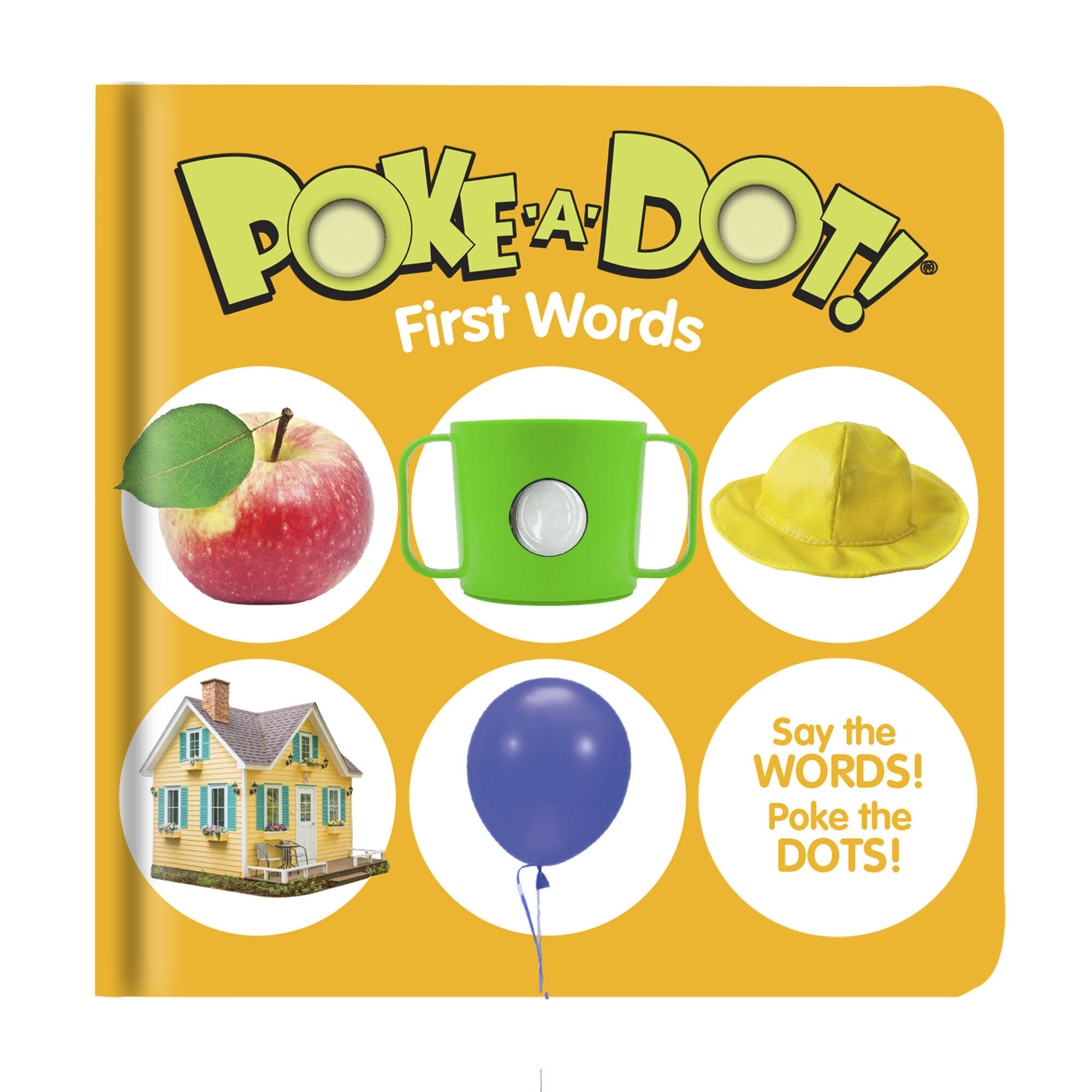 Melissa & Doug Children’s Book – Poke-a-dot: First Words