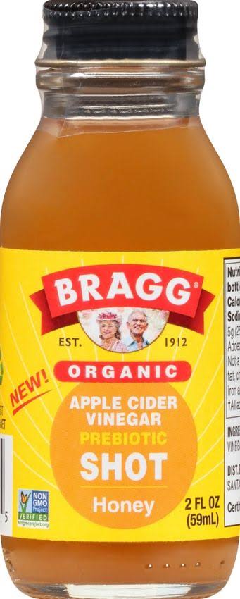 Bragg Apple Cider Vinegar Shot Organic with Honey -- 2 FL oz