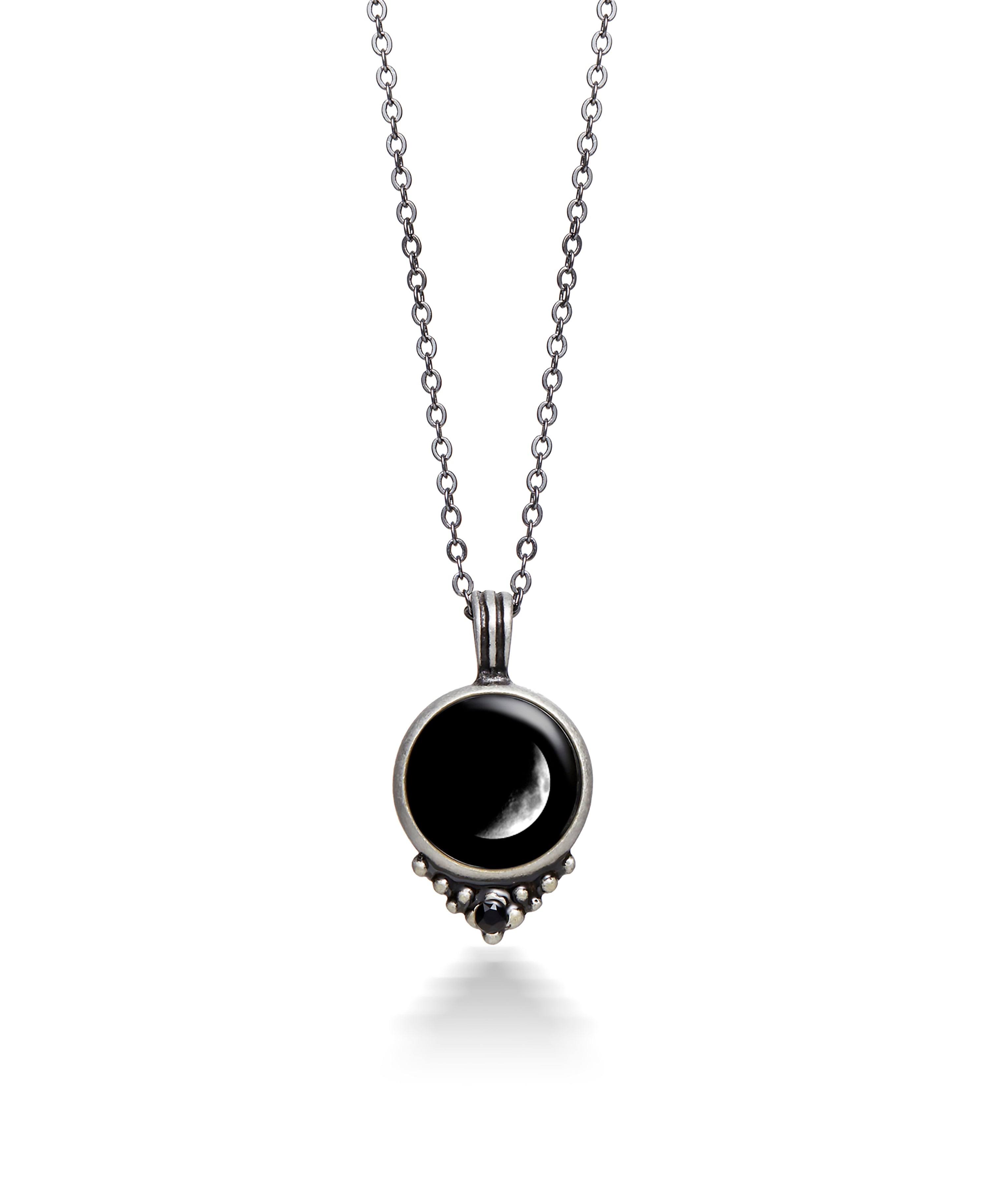 Moonglow Classic Pewter Necklace 1A