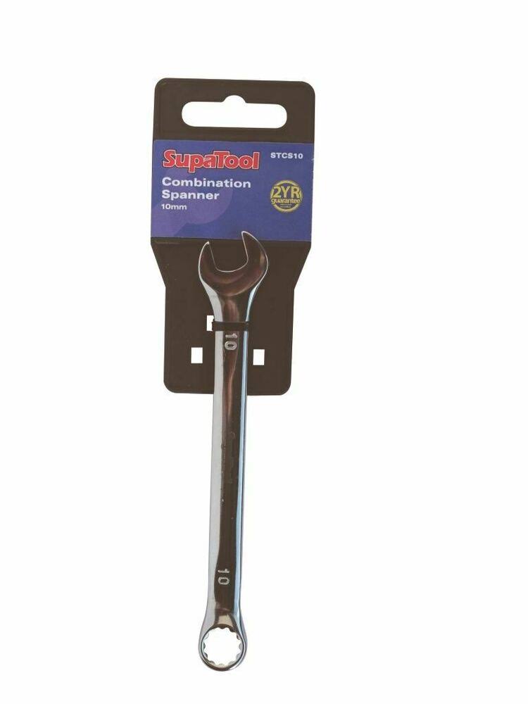 SupaTool Combination Spanner 10mm Sockets Spanners STCS10