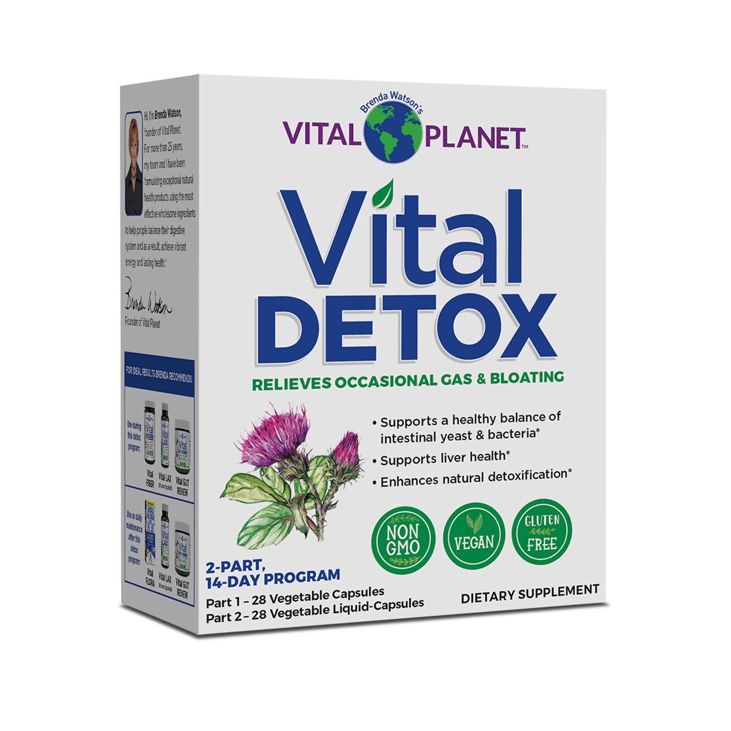 Vital Detox Kit, 2 Products, Vital Planet