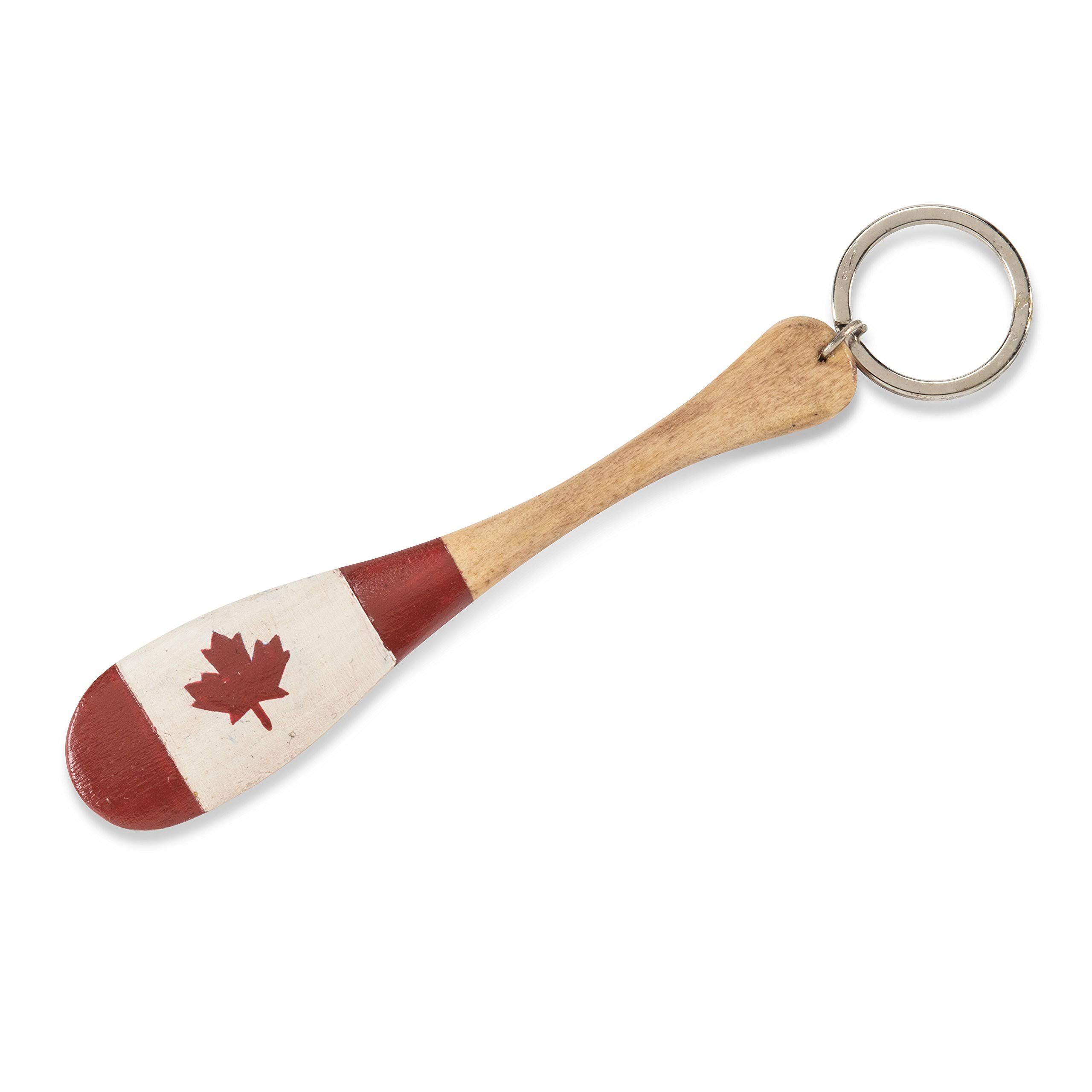 Abbott Key Chains - Canada Flag Paddle Key Chain