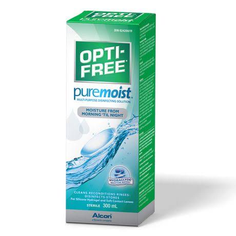Opti-Free Puremoist Multipurpose Disinfecting Solution - 300ml