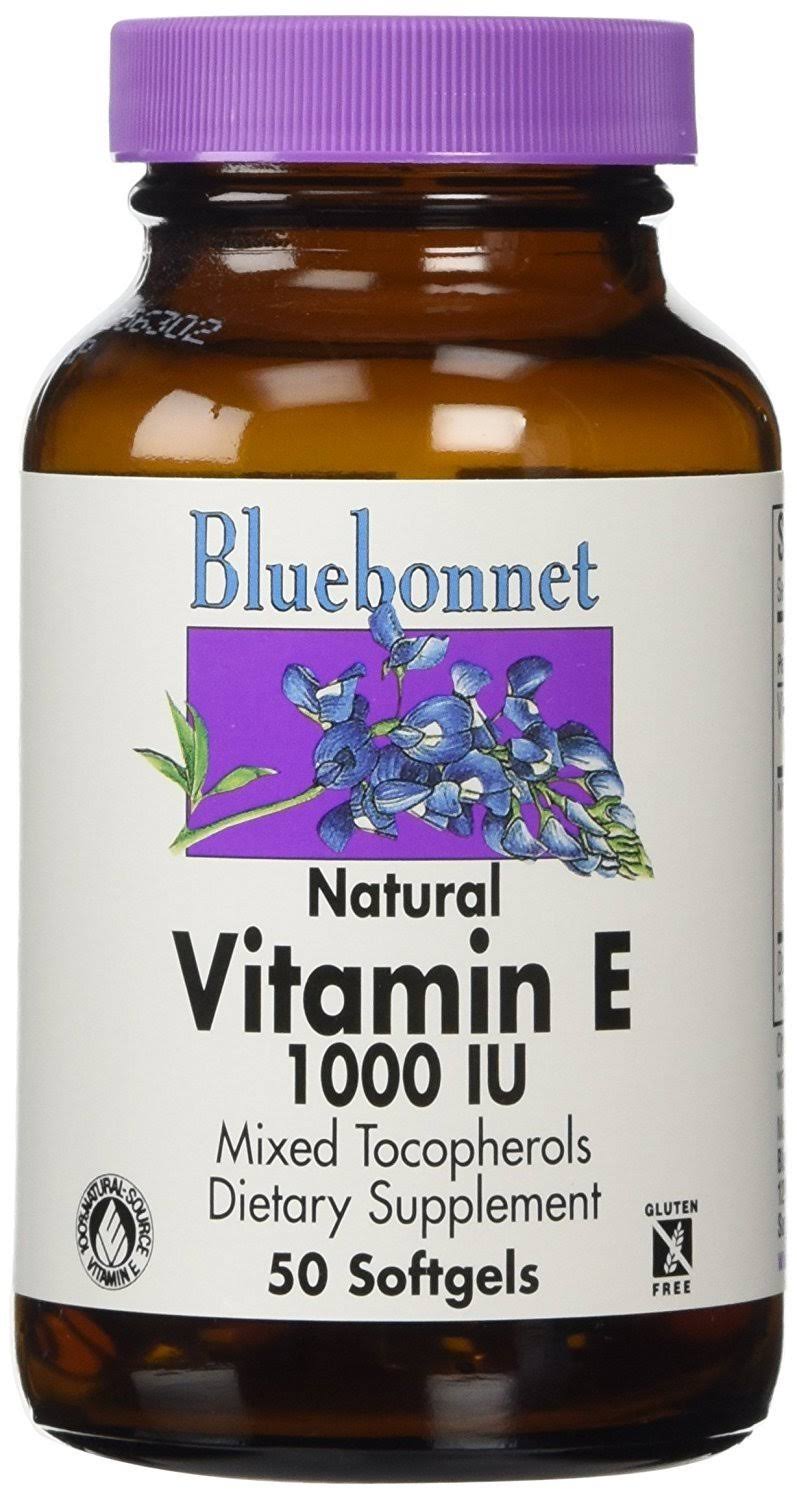 Bluebonnet - Vitamin E 1000 IU Mixed 50 Softgels