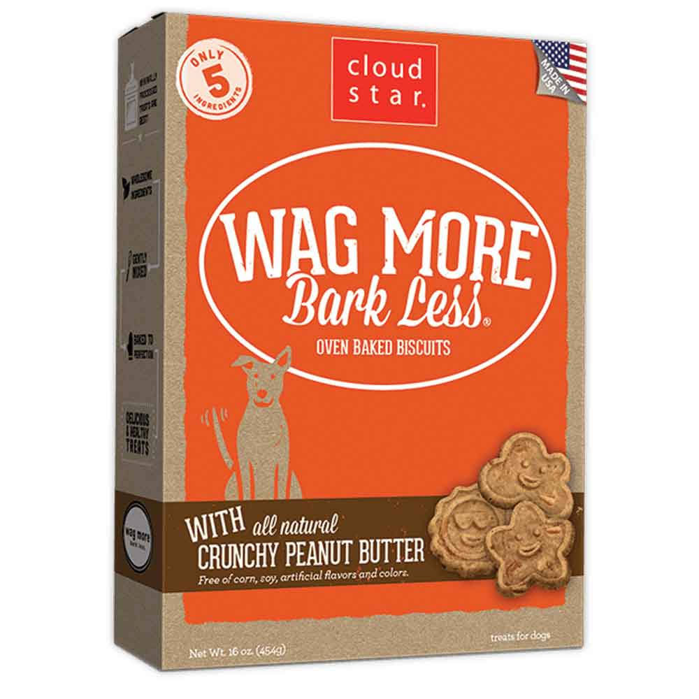 Cloud Star Wag More Bark Less Oven Baked Dog Treats