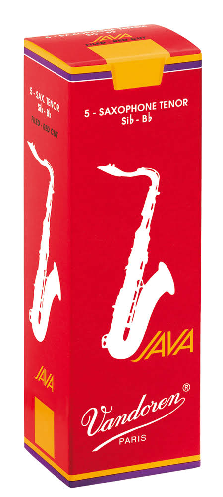Vandoren Java Red Tenor Saxophone Reeds - Strength 2.5