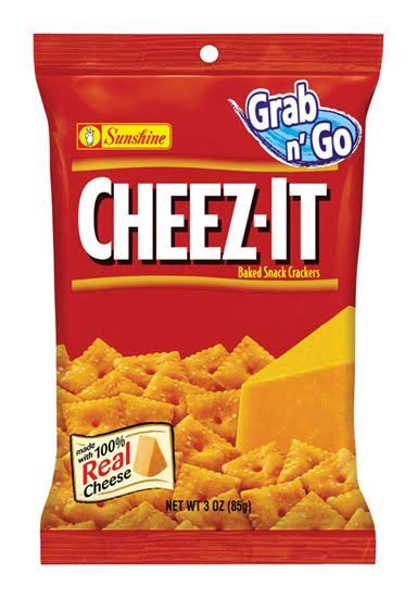 Sunshine Cheez-It Grab N' Go Baked Snack Crackers - Cheese, 3oz