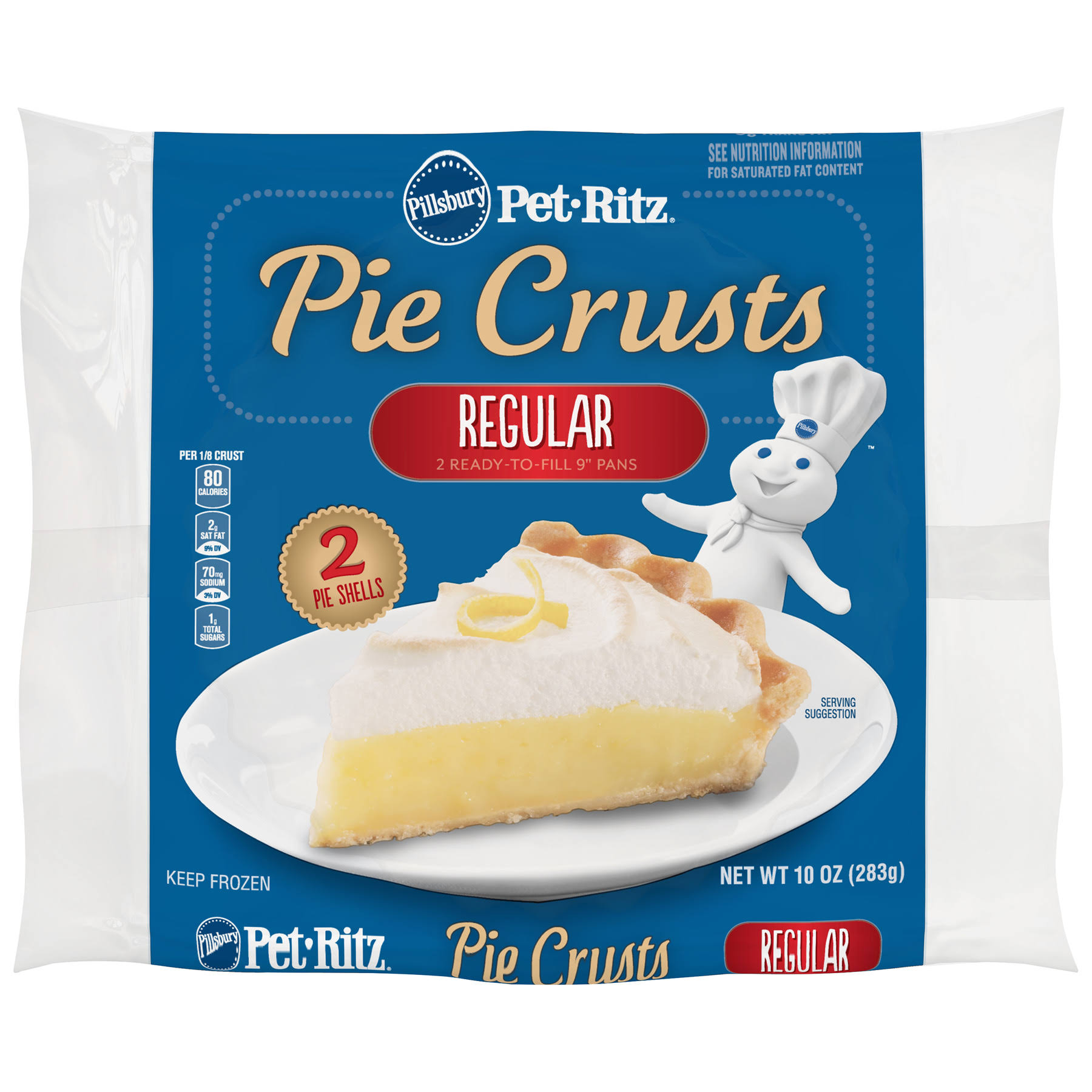 Pillsbury Pet-Ritz Pie Crusts - 2 Regular