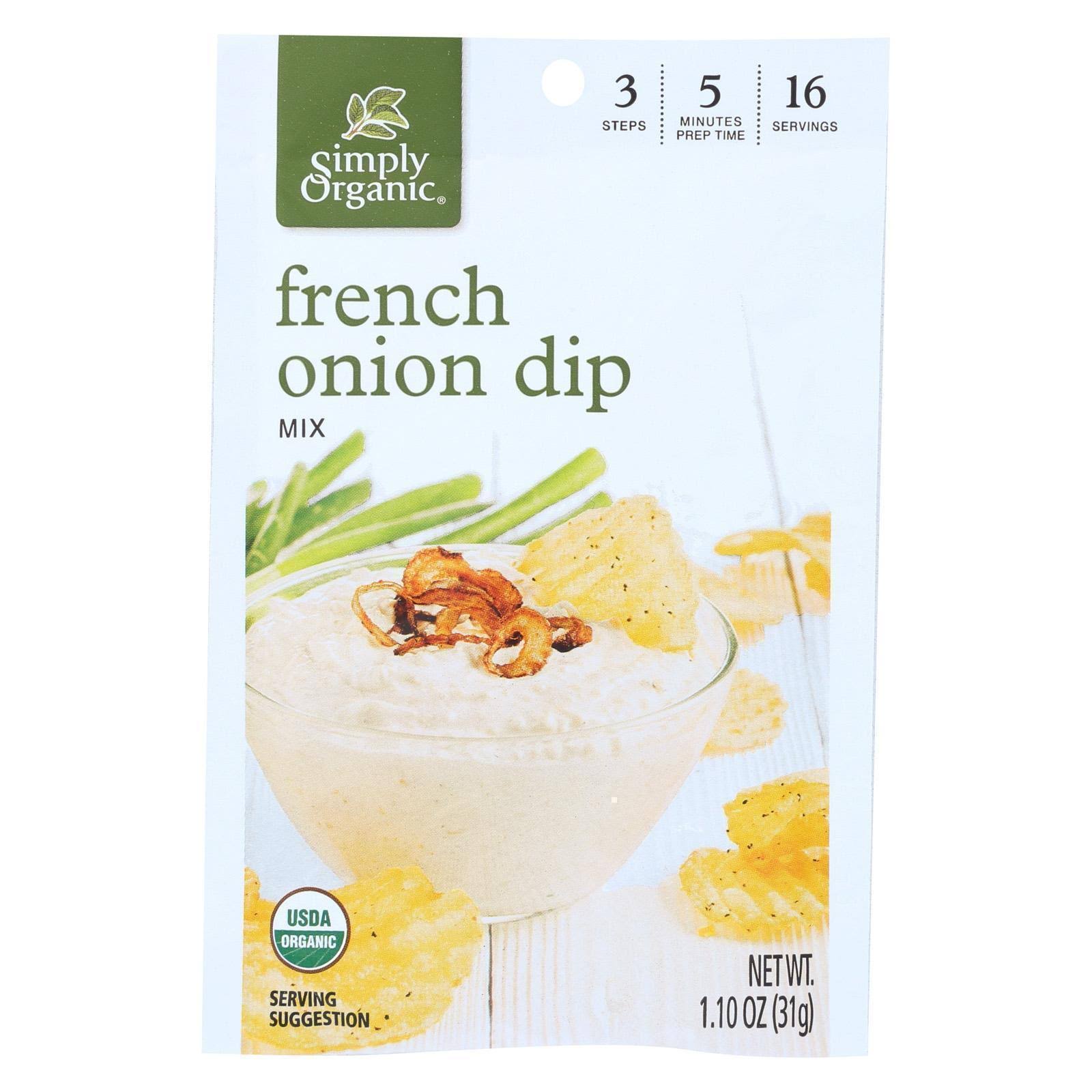 Simply Organic French Onion Dip Mix - 1.1oz
