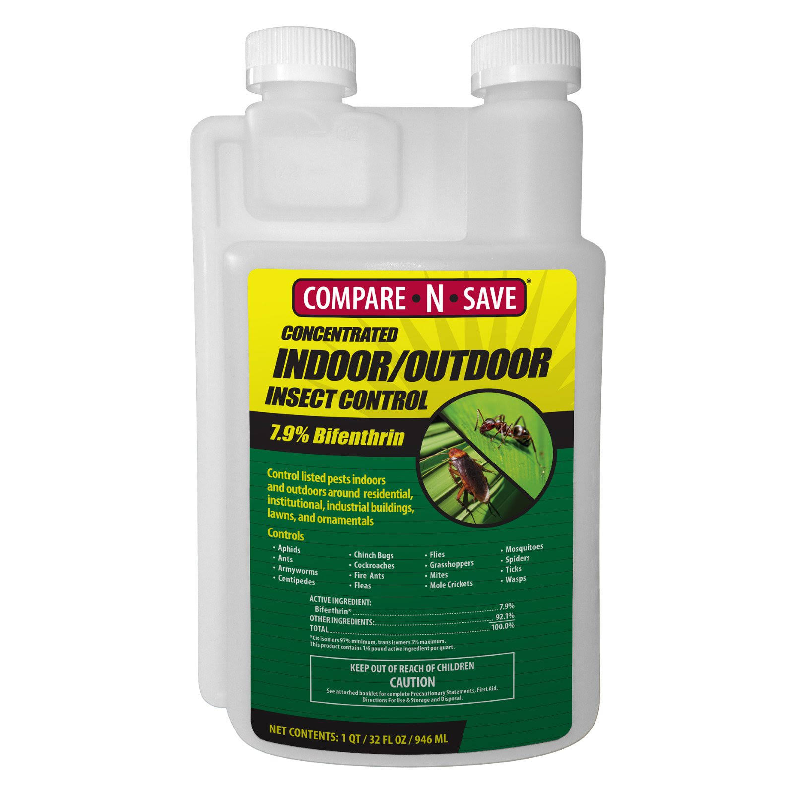 Compare N Save Concentrate Indoor and Outdoor Insect Control - 32oz