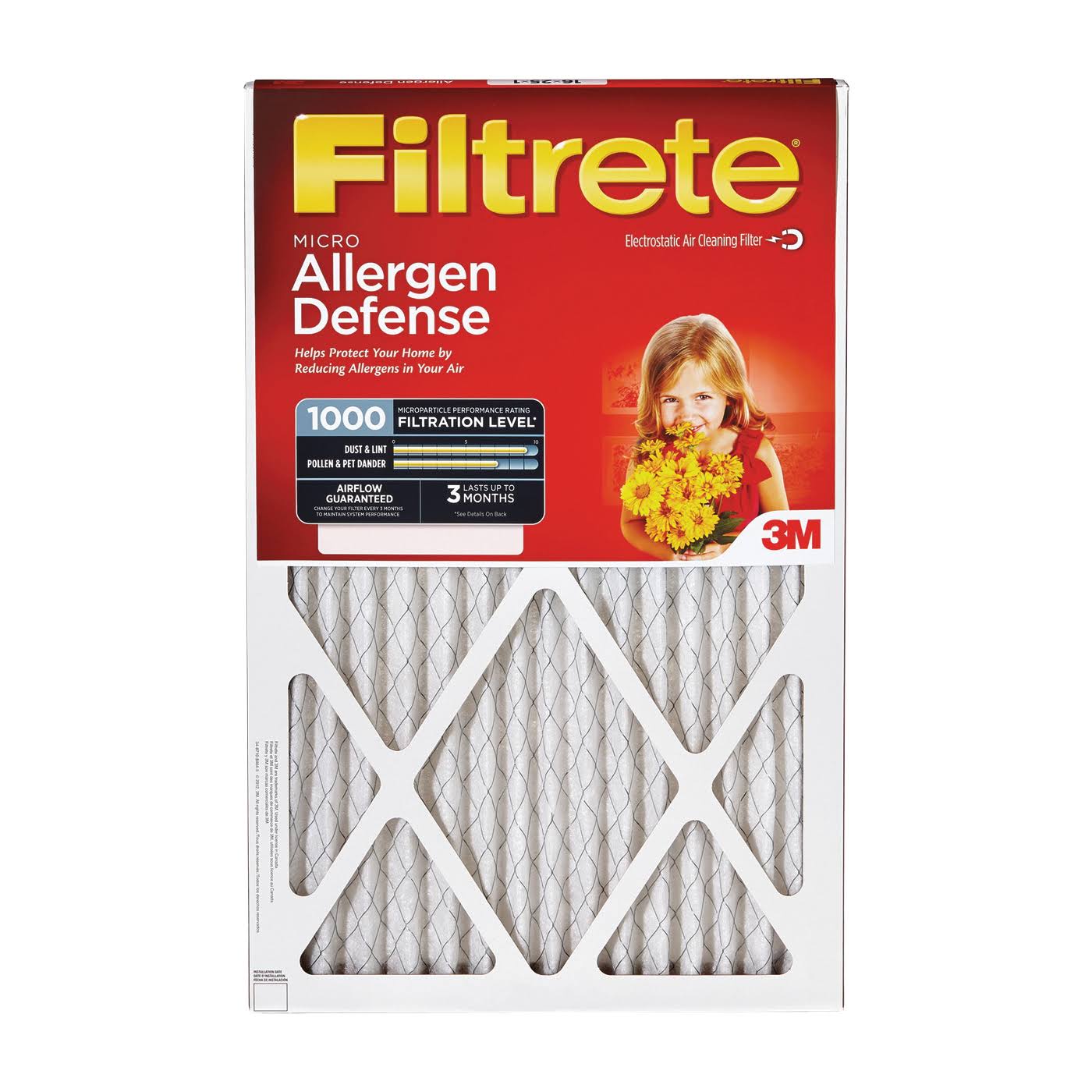 Filtrete Micro Allergen 16x20x1 Air Filter