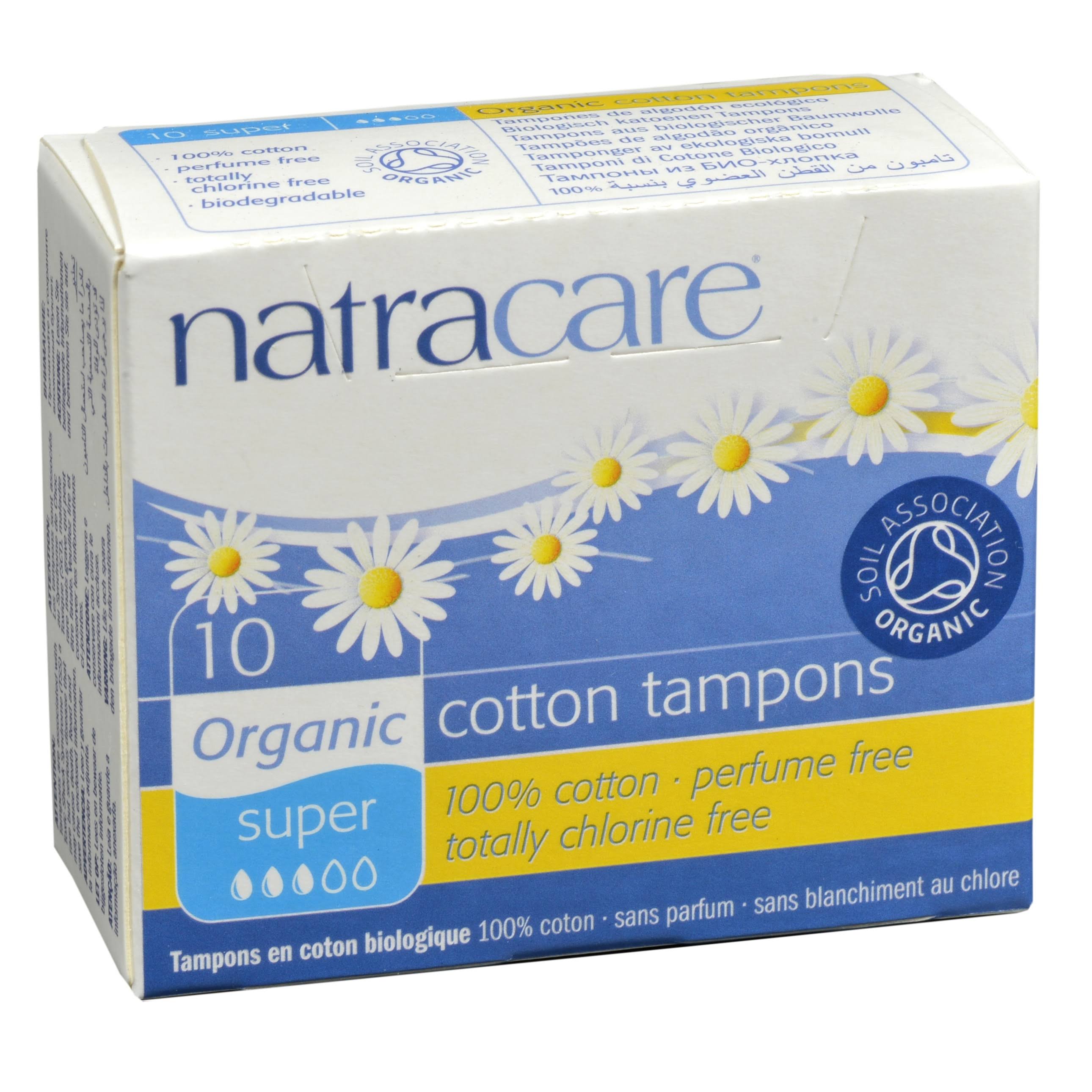 Natracare Organic All Cotton Tampons