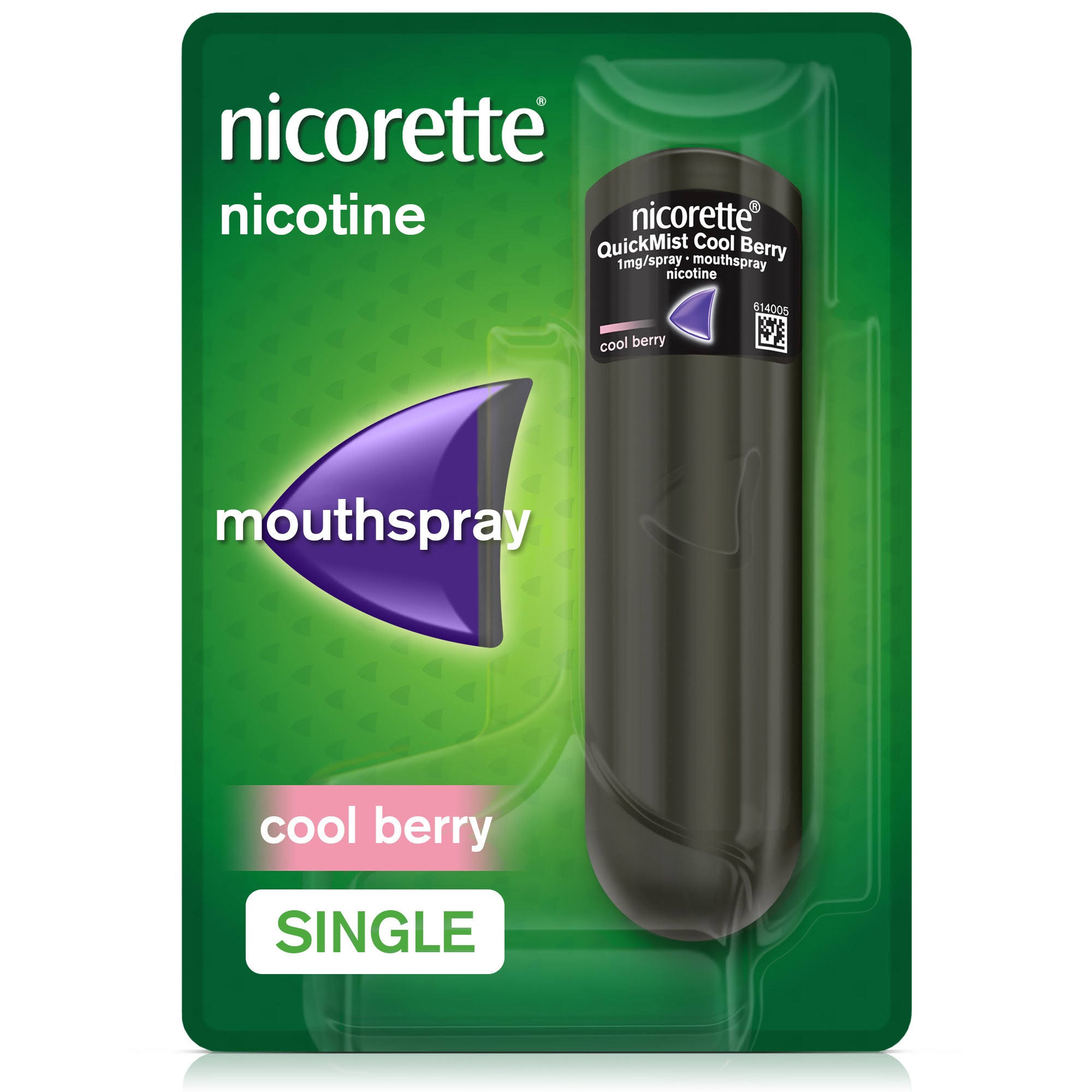 Nicorette QuickMist Mouthspray - Cool Berry