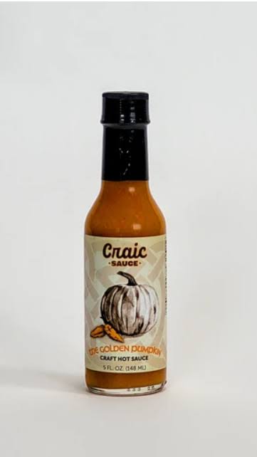 Craic Sauce The Golden Pumpkin Hot Sauce