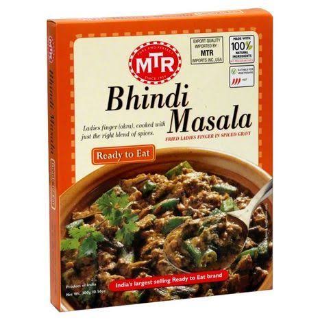 MTR Daily Favourites Bhindi Masala - Fried Okra In Spiced Gravy, 200g