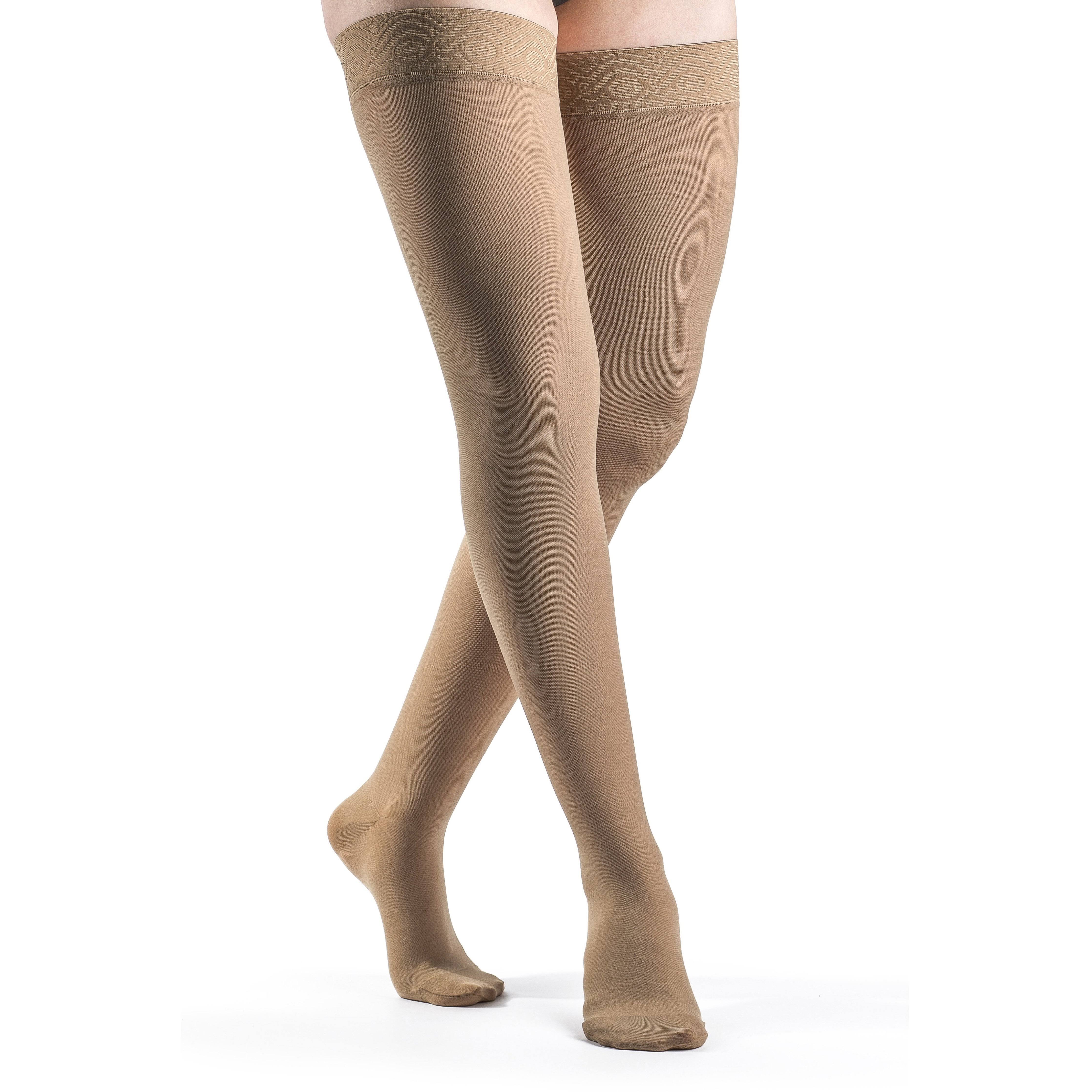Sigvaris Select Comfort 862NMLW36 Women's Thigh - Suntan, 20-30 mmhg, Medium-Long