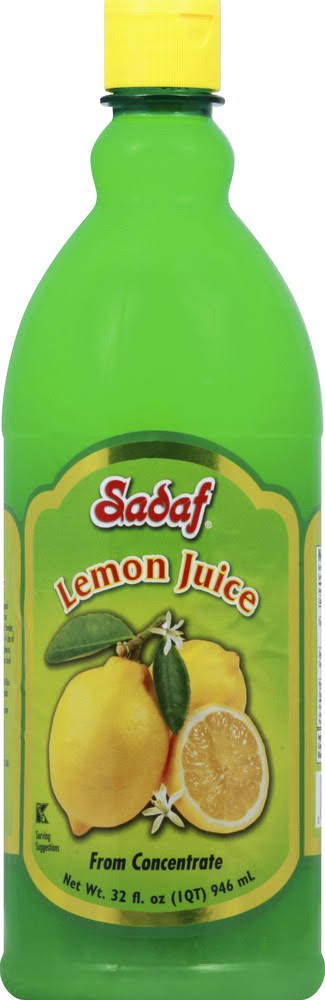 Sadaf Lemon Juice - 32 fl oz
