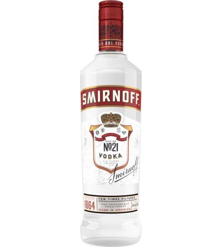 Smirnoff NO. 21 80 Proof Vodka - 100 ml