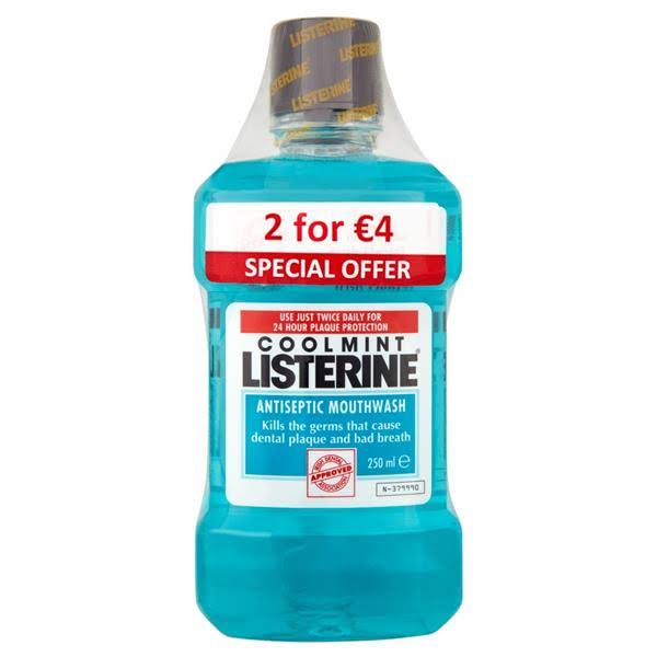 Listerine Cavity Protection Mouthwash Double Pack 2 for 4euro 250mlx2