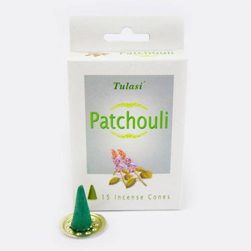 Tulasi Patchouli Incense Cones