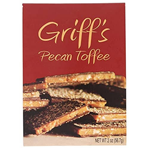 Griff's Toffee - 2 oz Griff's Pecan Toffee